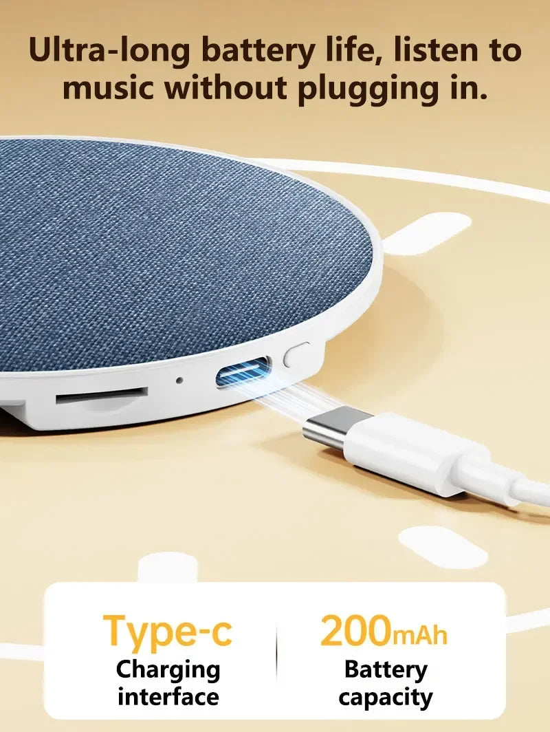 Under Pillow Sleep Speaker Ultra Slim HiFi Noise Reduction Bone Conduction Sound Machine for Deep Sleep Relaxation 2026 New ﻿