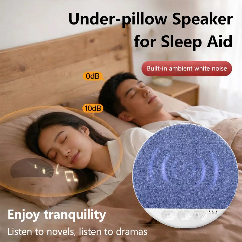 Lenovo Sleeping Bluetooth Speaker Mini  Nature Sound White Noise Soundbar Wireless MP3 Music Player Ultra Thin Timed Speaker